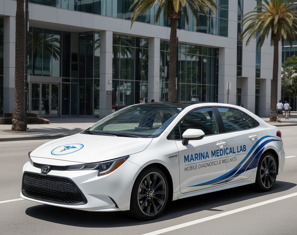 Home blood collection service